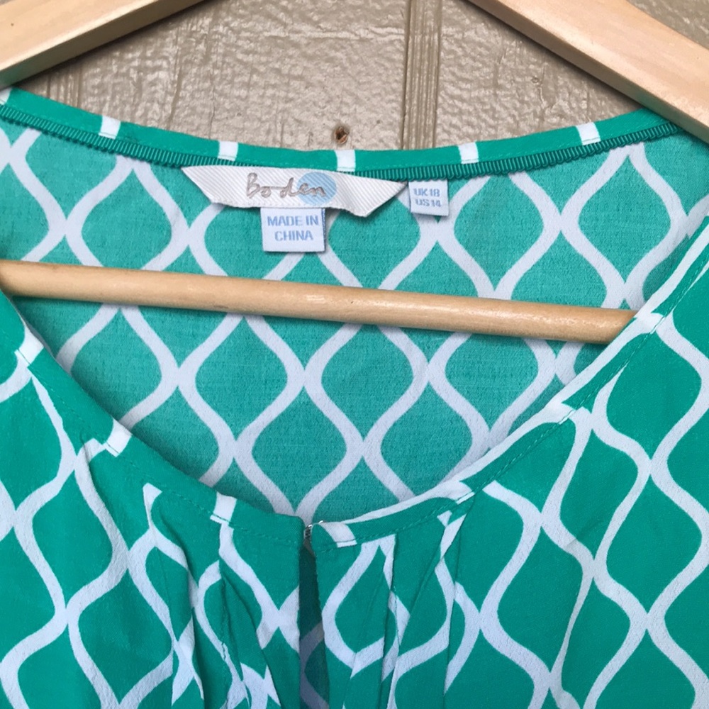 Boden green top - Picture 4 of 9